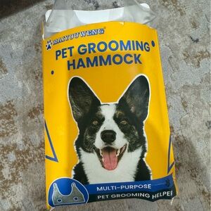 Gray Pet Grooming Hammock